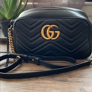 *SOLD* Gucci Marmont small matelassé crossbody